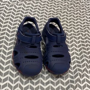 Boys Navy Blue Sandals
